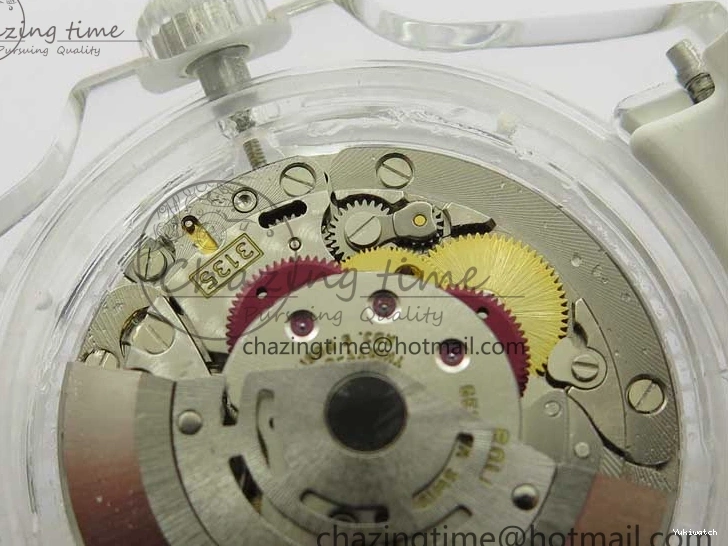 Dial Strap White Green Submariner on VR3135 3AF Transparent Best Phantomlab Edition Rubber 0217